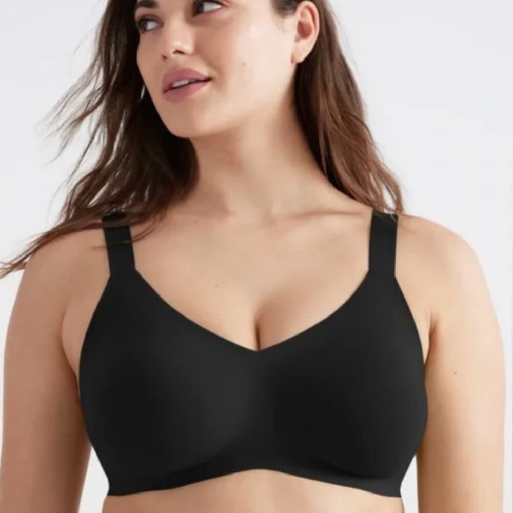 KNIX V-neck Evolution Bra NWT Black